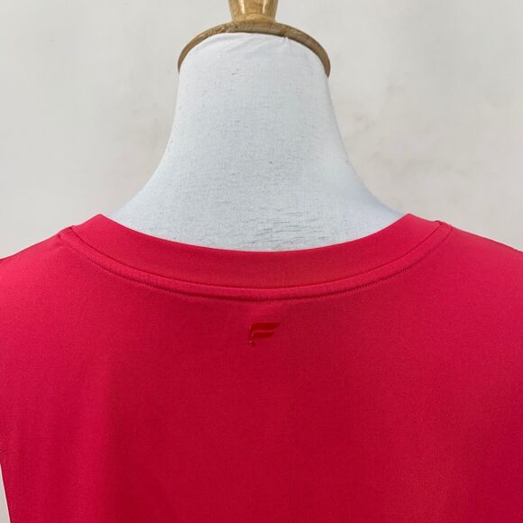 Fabletics Active Tank Top Womens Plus 2X Pink Dropped Armhole Stretch Athletic - Picture 6 of 12